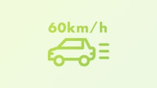 法定速度 60km/h